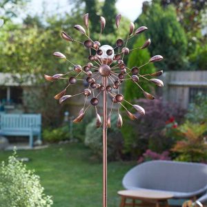 Smart Garden Breeze Metal Standing Wind Spinner