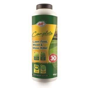 Complete Lawn Feed, Weed & Mosskiller 30 sq m 1 kg