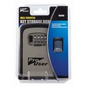 Pro User Wall Mounted Key Storage Box (KS400)