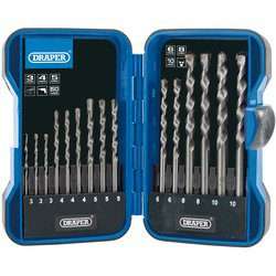 Draper 15PC Masonry Drill Bit Set