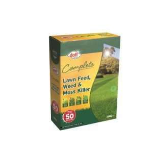 Complete Lawn Feed, Weed & Mosskiller 50 sq m 1.6kg
