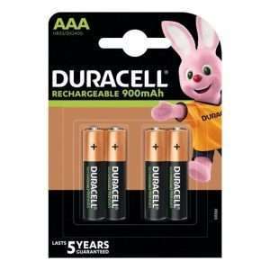 Duracell Rechargeable AAA 900 MAh (4 Pk)