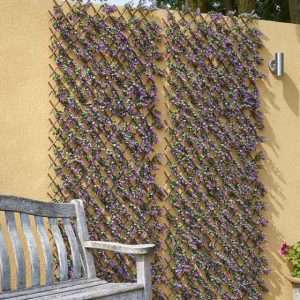 Vivid Violet Trellis 180 x 90 cm
