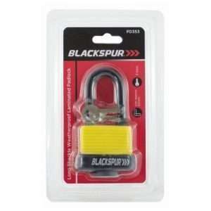 Blackspur 50mm Long Shackle Waterproof Laminated Steel Padlock (BB-PD353)