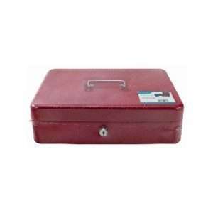Ashley Housewares 12 Inch Cash Box