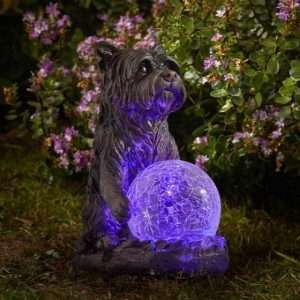 Smart Garden Mystic Dog Solar Garden Figurine
