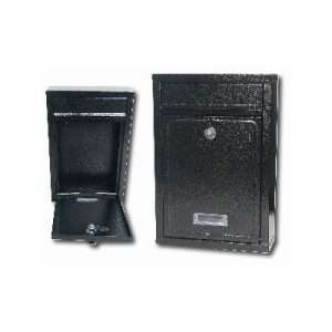 Ashley Housewares Black Mail Box (BB-MB202)