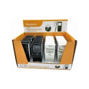 Kingavon 2 Led Magnifying Glass Rectangular (BB-MS116)
