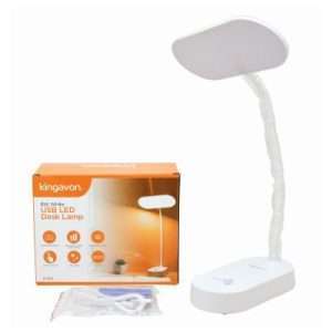 Kingavon 8w White USB LED Desk Lamp (BB-DL302)