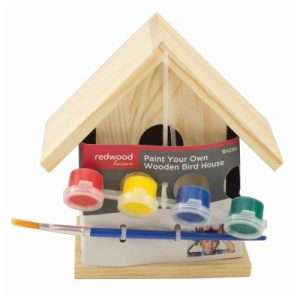 Redwood Leisure Paintyour Own Wooden Bird House