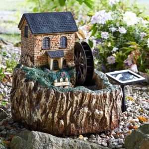 Smart Garden Water Mill Solar Water Fountain (1170001)