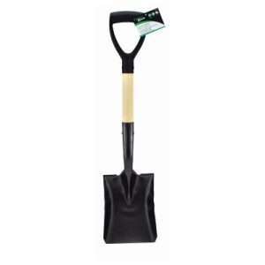 Greenblade Square Head Micro Shovel With Wooden Handle