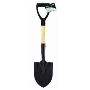 Greenblade Round Head Micro Shovel With Wooden Handle (BB-GS170)