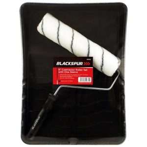 Blackspur 9 Inch Contractor Roller Set With One Sleeve
