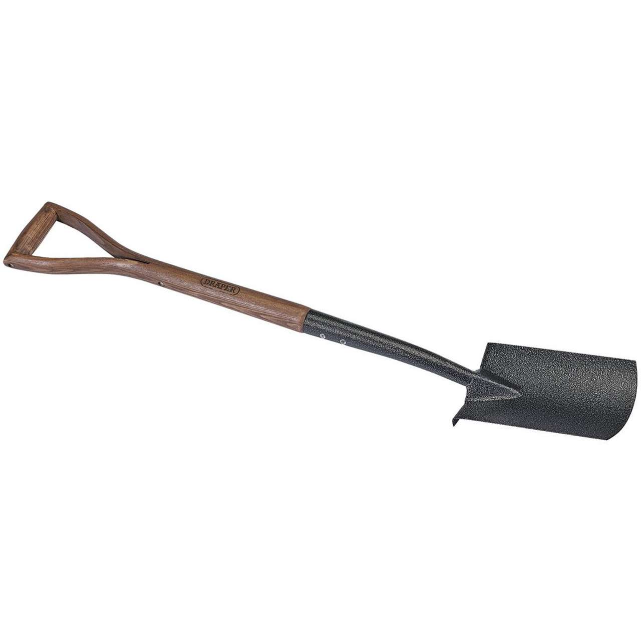 Draper Carbon Steel Border Spade Wood Handle