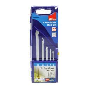 Hilka 5pc Glass Drill Set Pro Craft (49803004)