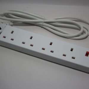 2m 4 Gang Extension Lead