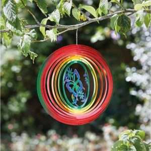 Smart Garden Butterfly Rainbow Wind Spinner
