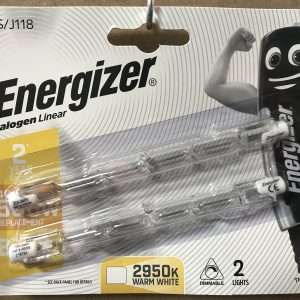 Energizer R7S 500w Halogen Lightbulb Pack Of 2 (S5163)