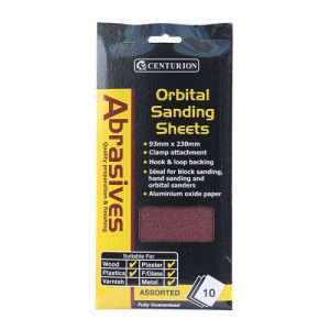 Hook and Loop Orbital Sanding Sheets