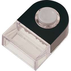 Door Bell Push Button Illuminated Black