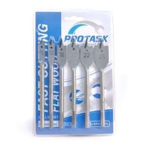 Centurion Pro Task Fast Cutting Flat Wood Drill Bits Set Of 6 (BI08P)