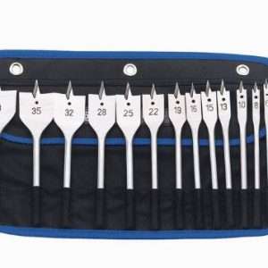 Draper 13 Piece Flat Wood Drill Bit Set (82634)
