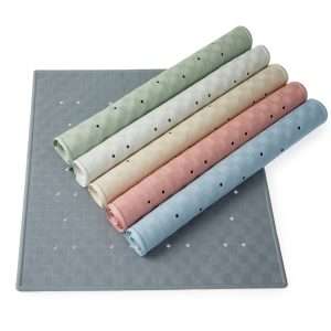Blue Canyon Rubber Shower Mat 54cm X 54cm Grey (SM300GY)