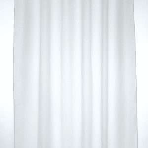 White Polyester Shower Curtain