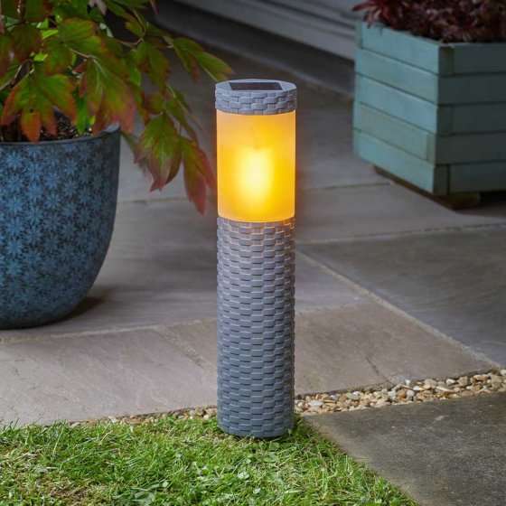 Smart Garden Solar Flaming Bollart (1012628)