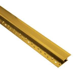 Centurion 900mm Matt Gold Z Edge Floor Profile (GFE01P)