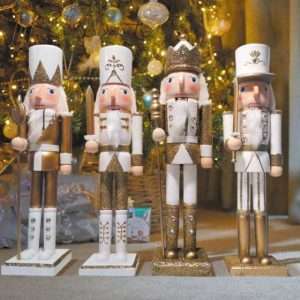 Nutcracker XL Gold/White