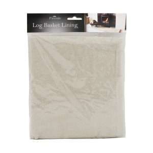 JVL Log Basket Lining - 48cm X 50cm X 50cm