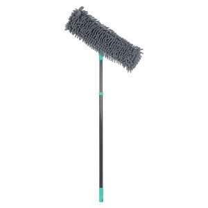 JVL Extendable Microfibre Chenille Mop, Grey