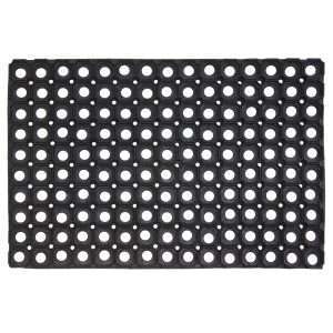 JVL Rondo Rubber Doormat - 40cm X 60cm (01-054)