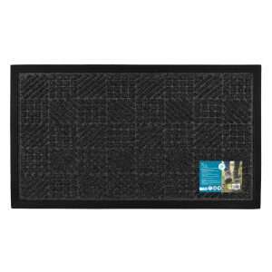 JVL Firth Scraper Doormat Charcoal 40x70cm (01-444CH)