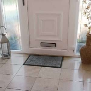 JVL Firth Scraper Doormat Grey 40x70cm (01-444GY)