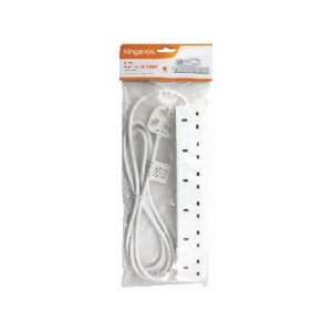 Kingavon 6 Way Extension Lead With 2m Cable (BB-PA109)