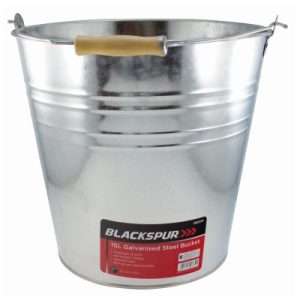 Blackspur 15L Galvanised Steel Bucket
