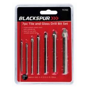 Blackspur 7pc Glass / Tile Drill Bits BB-TC152
