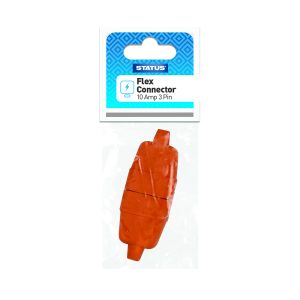 "S" Orange Flex Connector 3 Pin