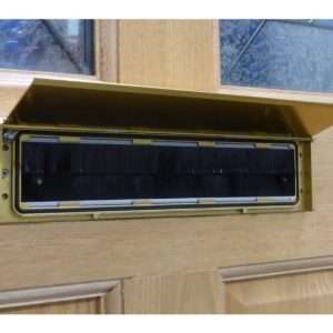 Exitex Internal Letterbox With Flap Gold