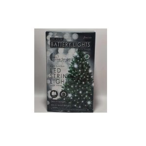 Jingles 240 LED (24M) Time Smart Battery Lights