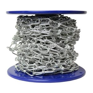Centurion 2.0mm Steel Knotted Chain Zinc 10 Metres MC27L