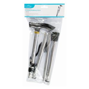 Ashley HW Adjustable Walking Stick-Silver (WS203)